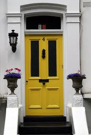 Sherlock Holmes' Yellow Door
